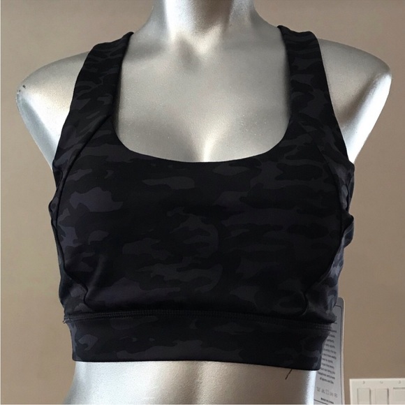 4 For 25$ Black Camouflage Sports Bra. Size Medium. - Picture 2 of 6
